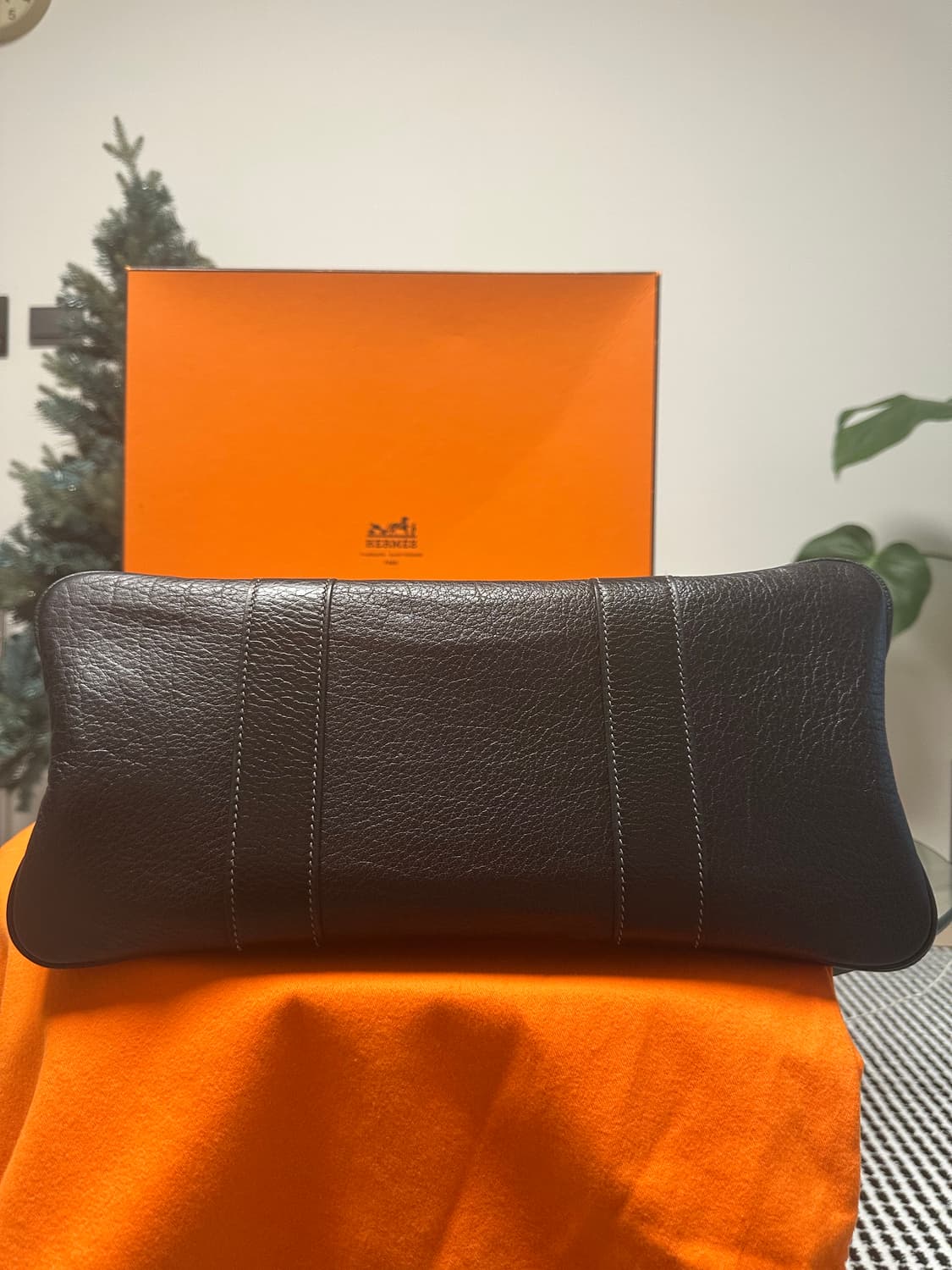 에르메스 가든 파티 바이킹 캔버스 네곤다 & 팔라듐 하드웨어 36 에크 상품이미지7