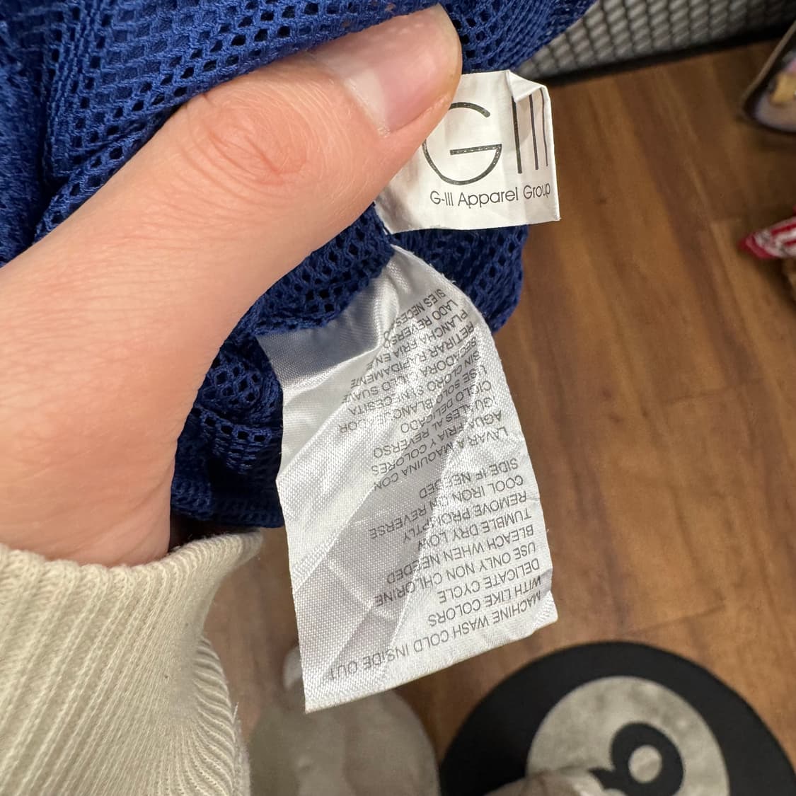 MLB X G-lll 칼뱅크 시카고 컵 바람막이 전면 로고 포인트 블루 상품이미지8