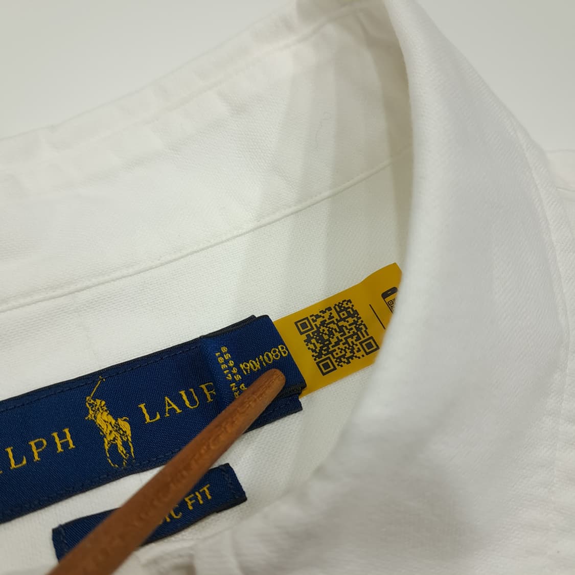 CL467 2XL 폴로 클래식핏 멀티포니 화이트 옥스포드 셔츠 남방 상품이미지5