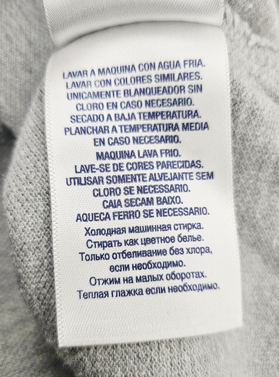 (90~95) ☆초대장급☆ 랄프로렌폴로 빅포니 [그레이] PK폴로 긴팔티 상품이미지3