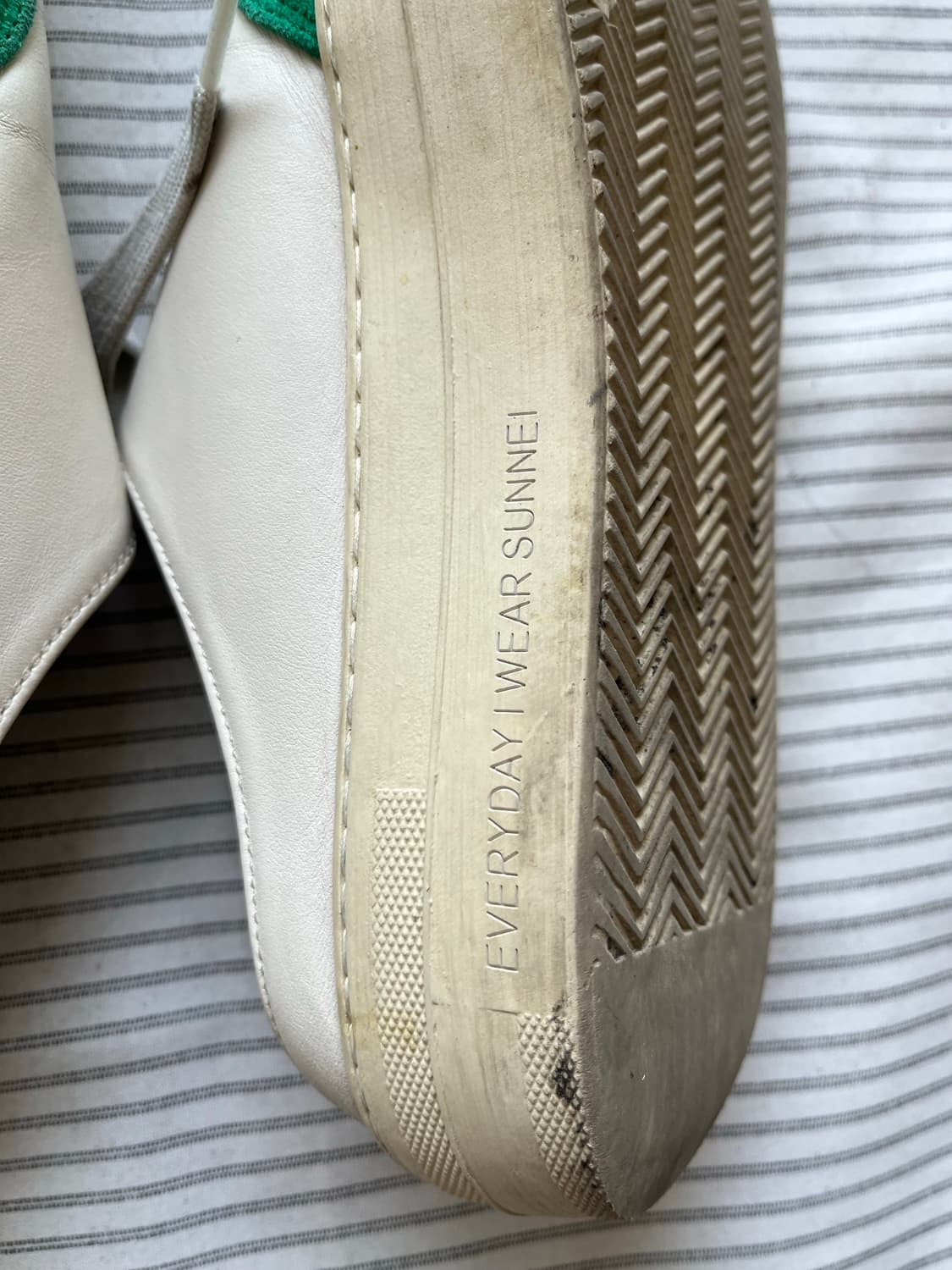 SUNNEI 레더 / 스웨이드 스니커즈 (270) 상품이미지7