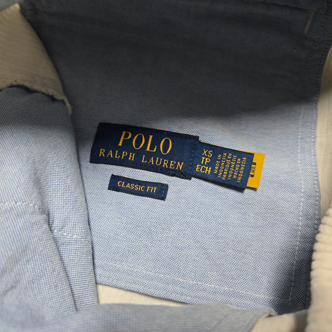 XS 폴로랄프로렌 프렙스터 코듀로이 반바지 크림 상품이미지4