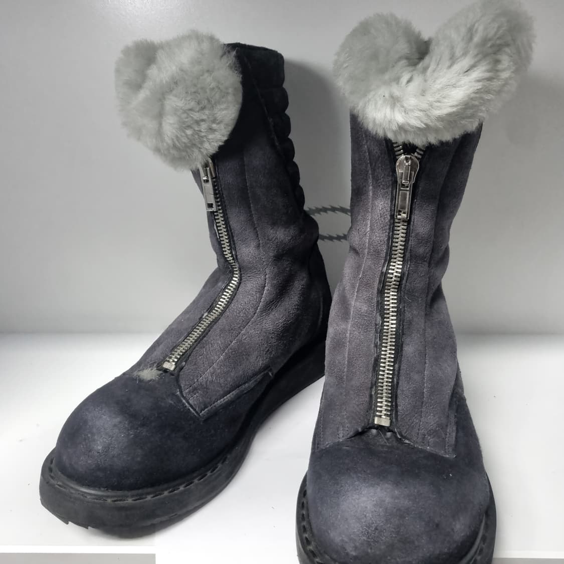 릭오웬스 쉬어링모호크 부츠 상품이미지6