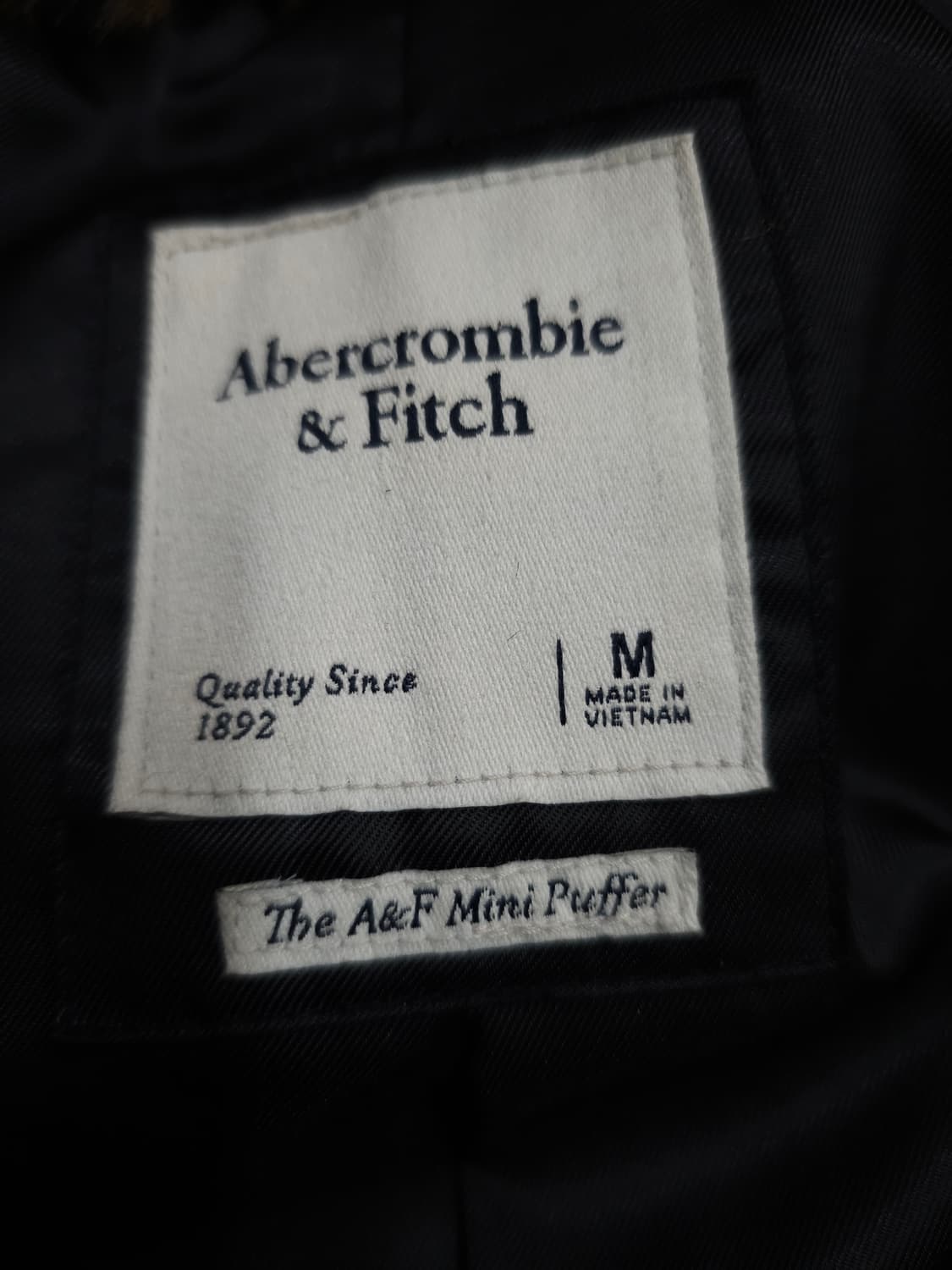 Abercrombie & Fitch 아베크롬비 호피 퍼 숏 자켓 M 상품이미지7