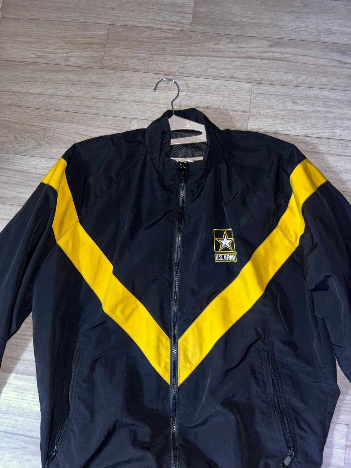 미군 U.S.ARMY 블랙 바람막이 자켓 상품이미지1
