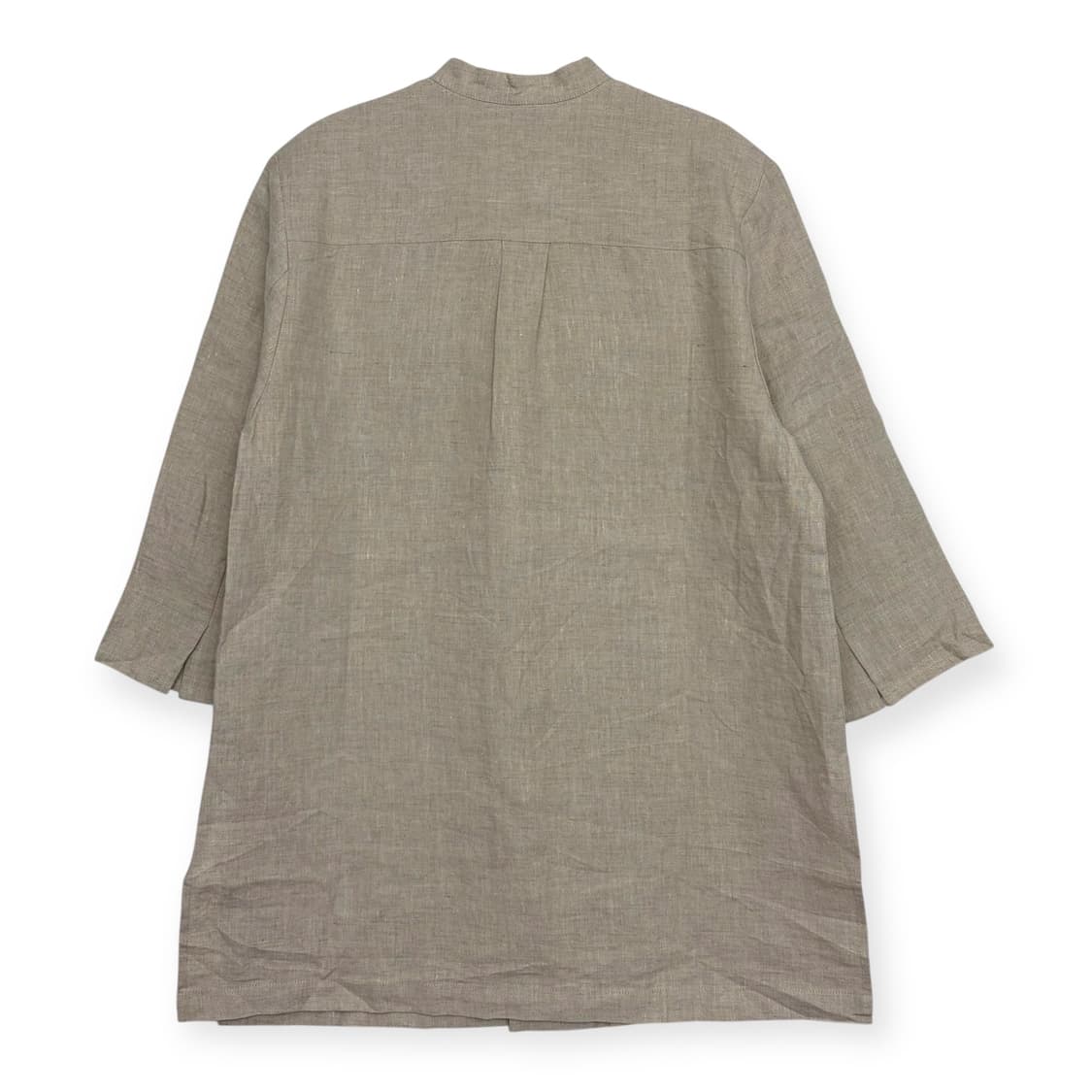 데드스탁 빈티지 린넨 차이나카라 셔츠 상품이미지10