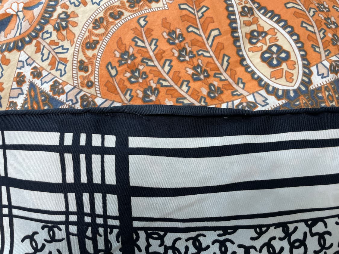 샤넬 더블C 패턴 스카프 상품이미지4