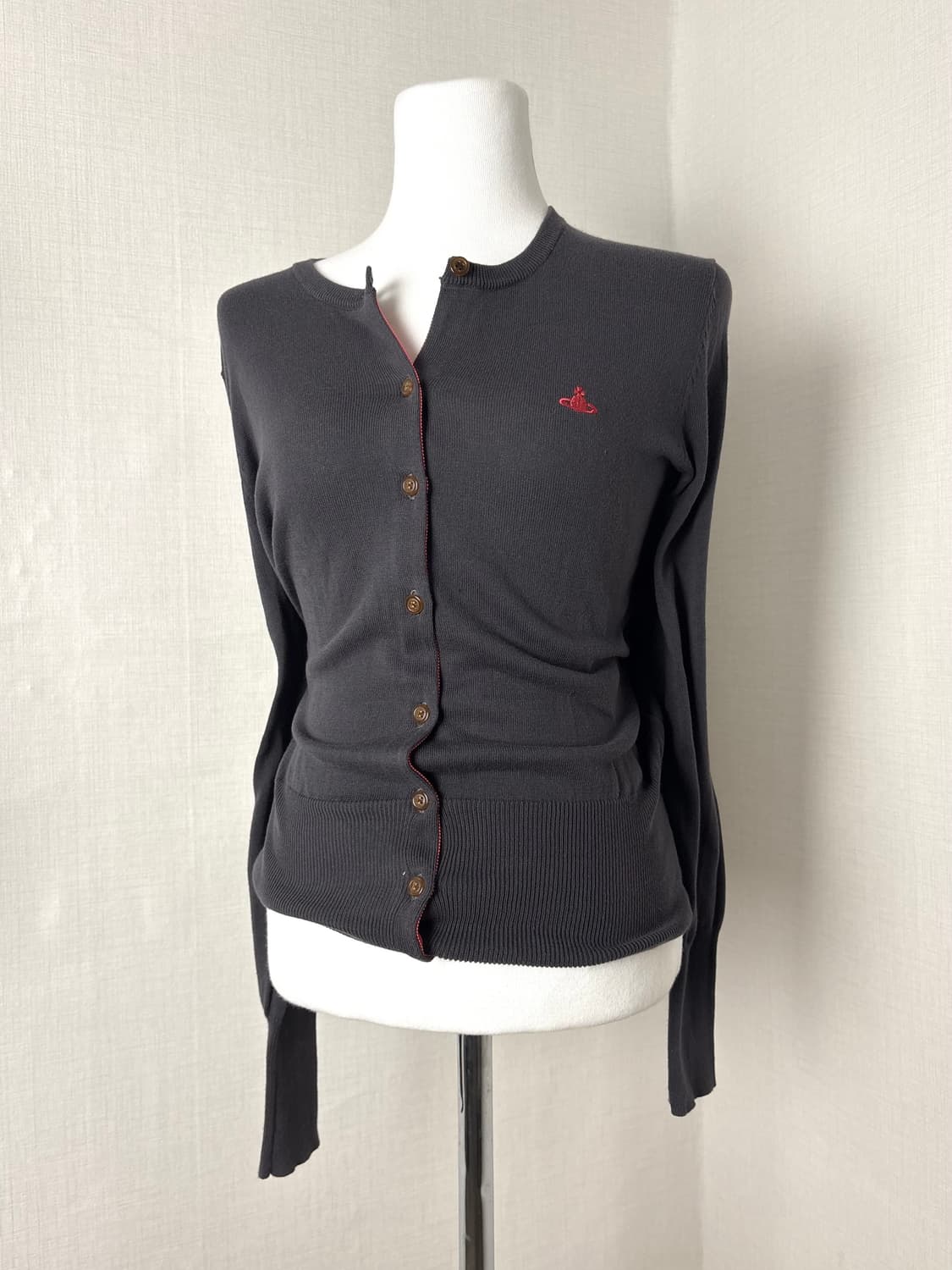 비비안웨스트우드 차콜 가디건 상품이미지2