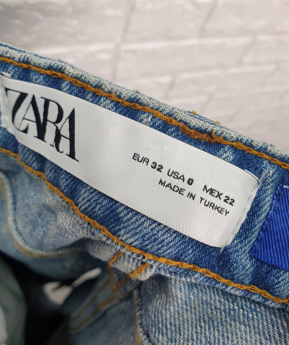 [25]자라 아더에러 콜라보 패치워크 데님팬츠(새상품) 상품이미지10