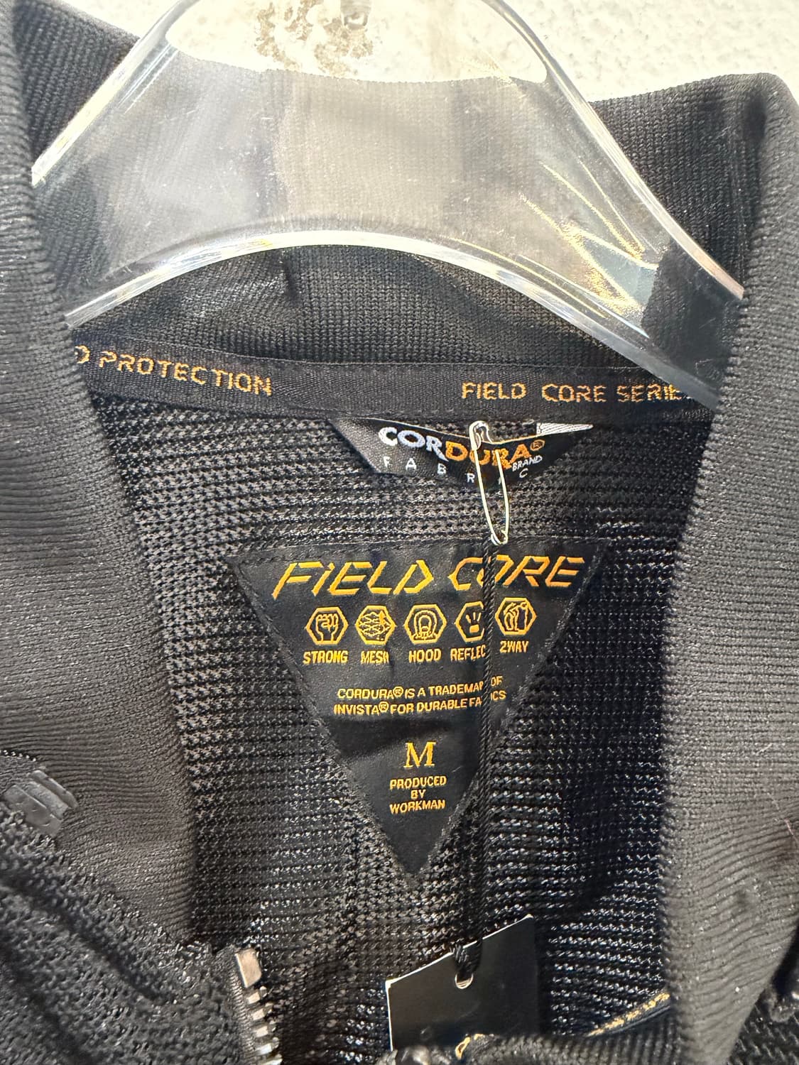 Black Mesh Tech Rider Jacket 상품이미지2