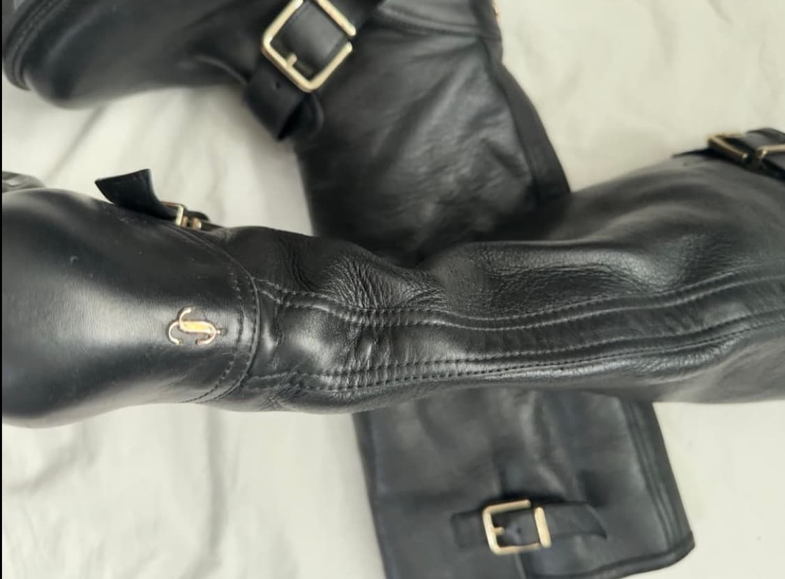 지미추 더블 버클 부츠 36size 상품이미지4