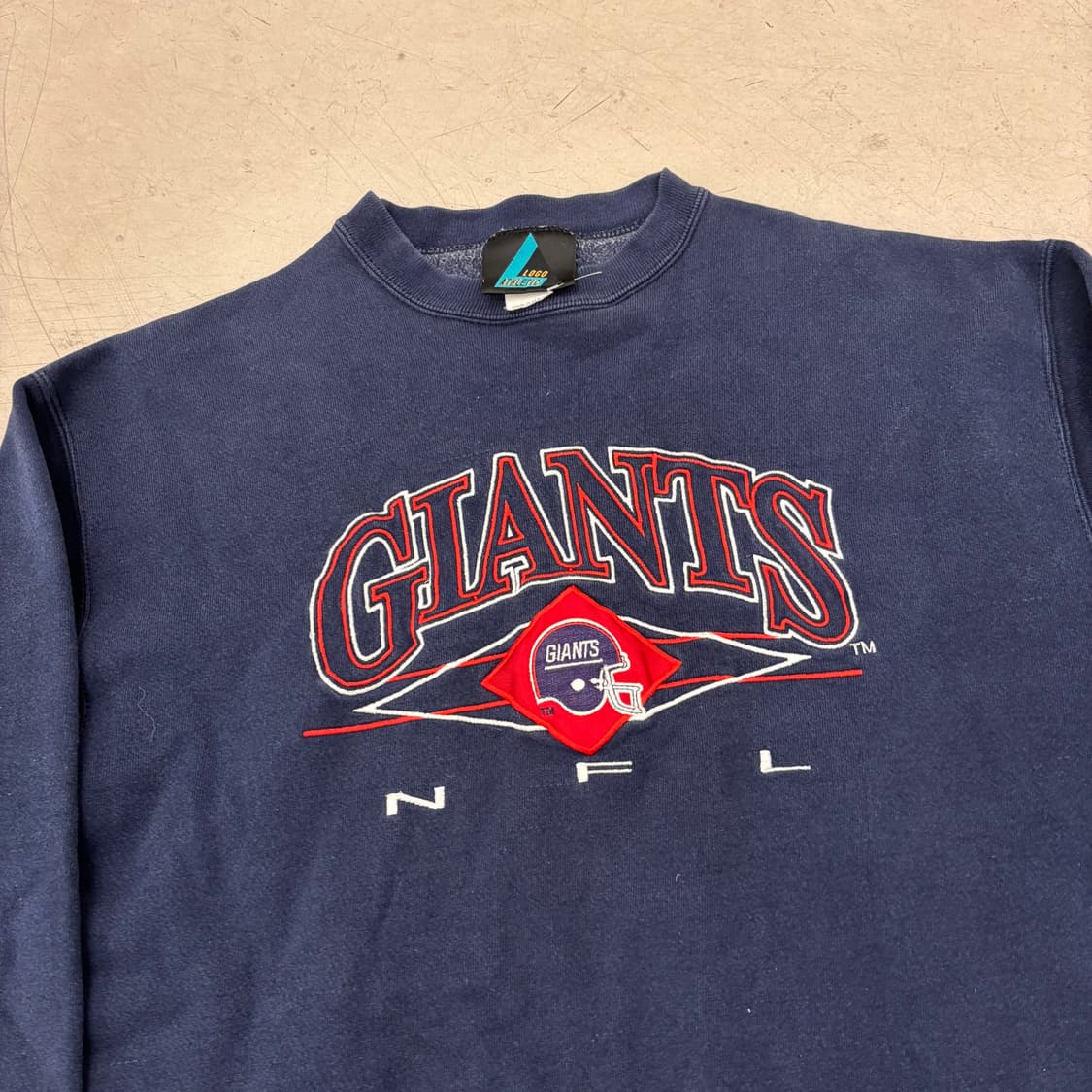 로고7 NFL 자이언츠 올드스쿨 맨투맨 상품이미지2