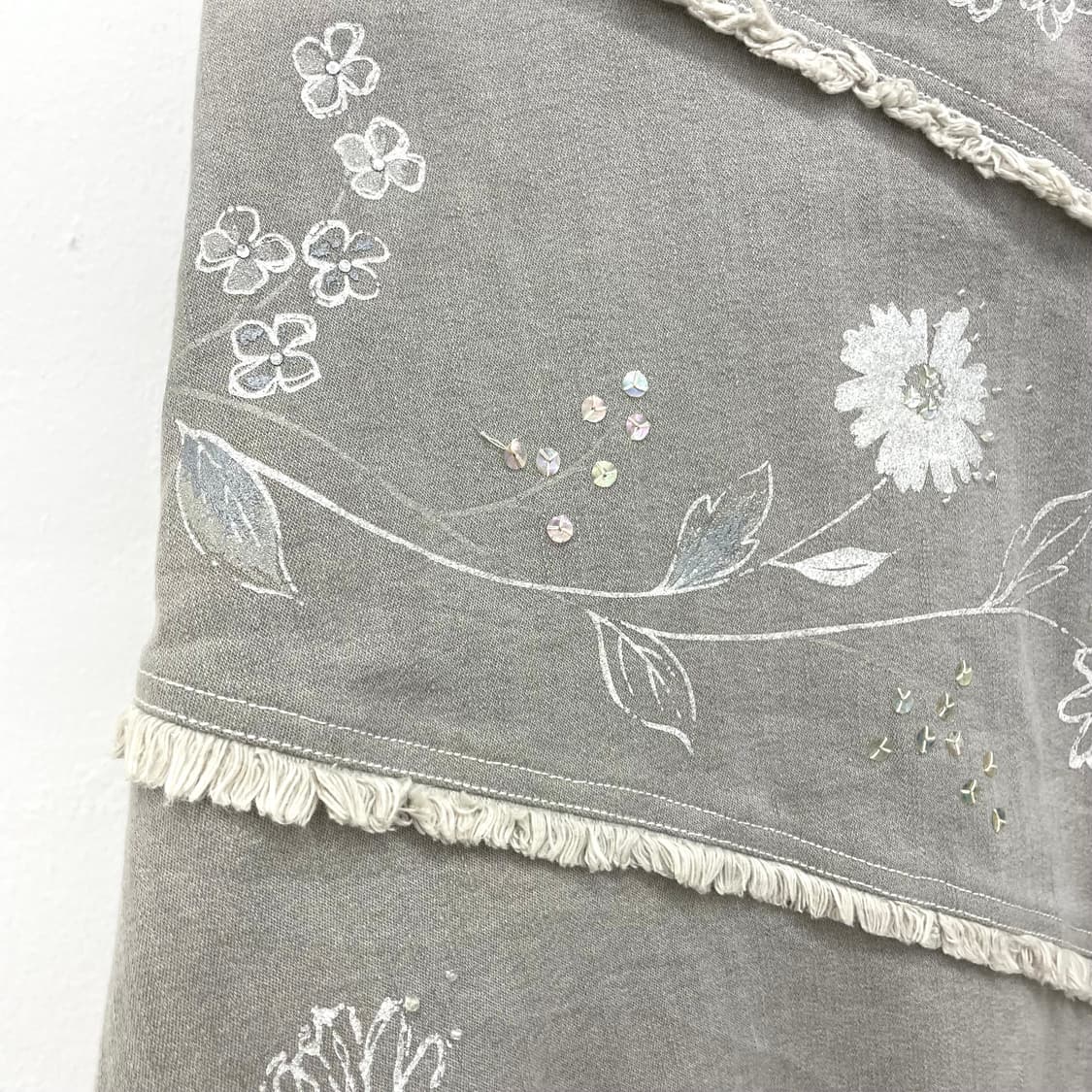 floral handkerchief hem skirt 상품이미지2