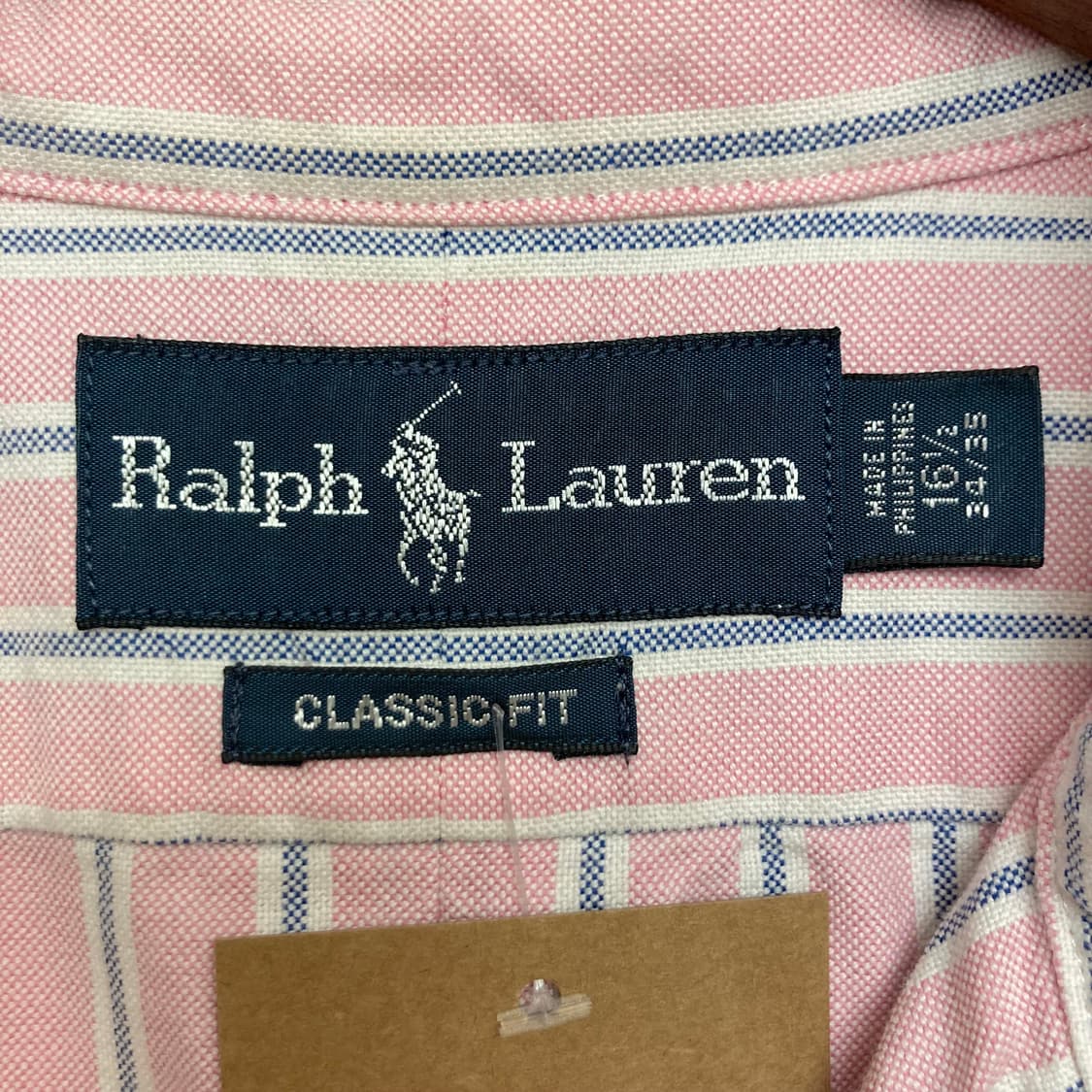 90‘s 폴로 클래식핏 스트라이프 셔츠 상품이미지6