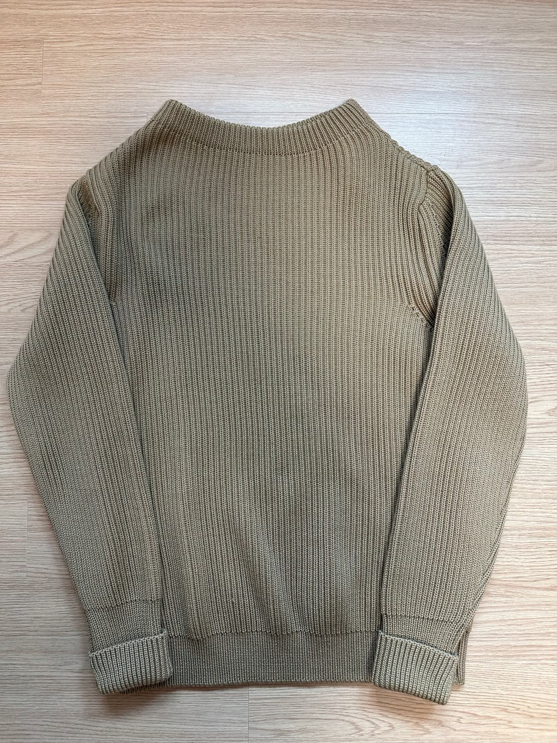 [S] 안데르센 안데르센 네이비 크루넥 카멜 상품이미지3