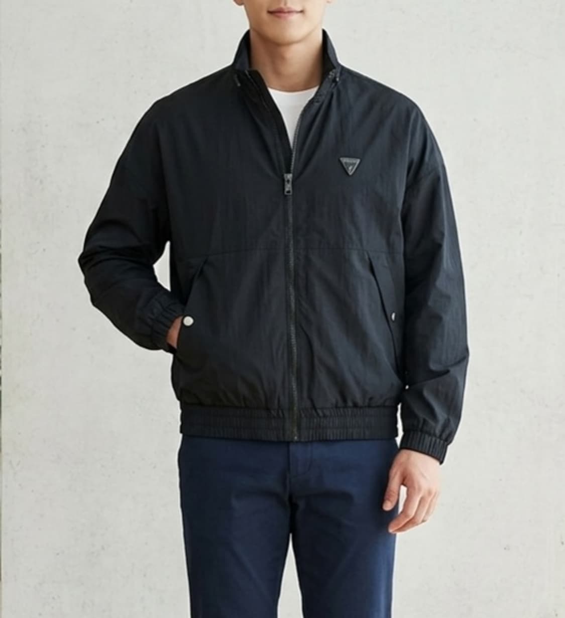 [95]게스 하이넥 블루종 점퍼 상품이미지1