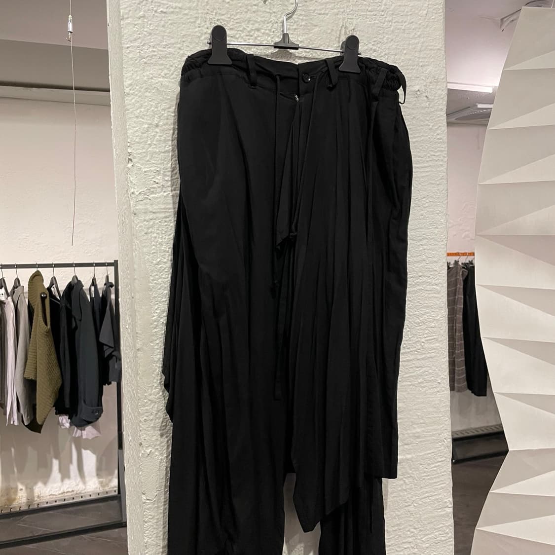 요지야마모토 스커트 레이어드 팬츠 상품이미지2