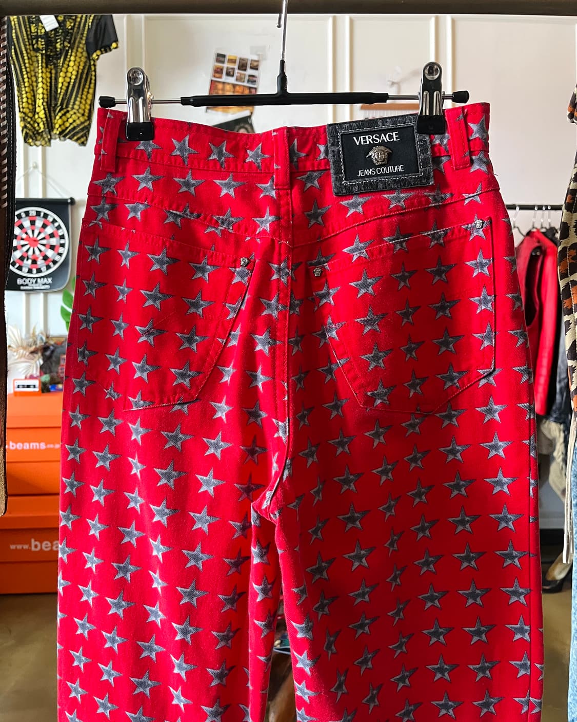 90s VERSACE Archive Star Printed Pants 상품이미지9