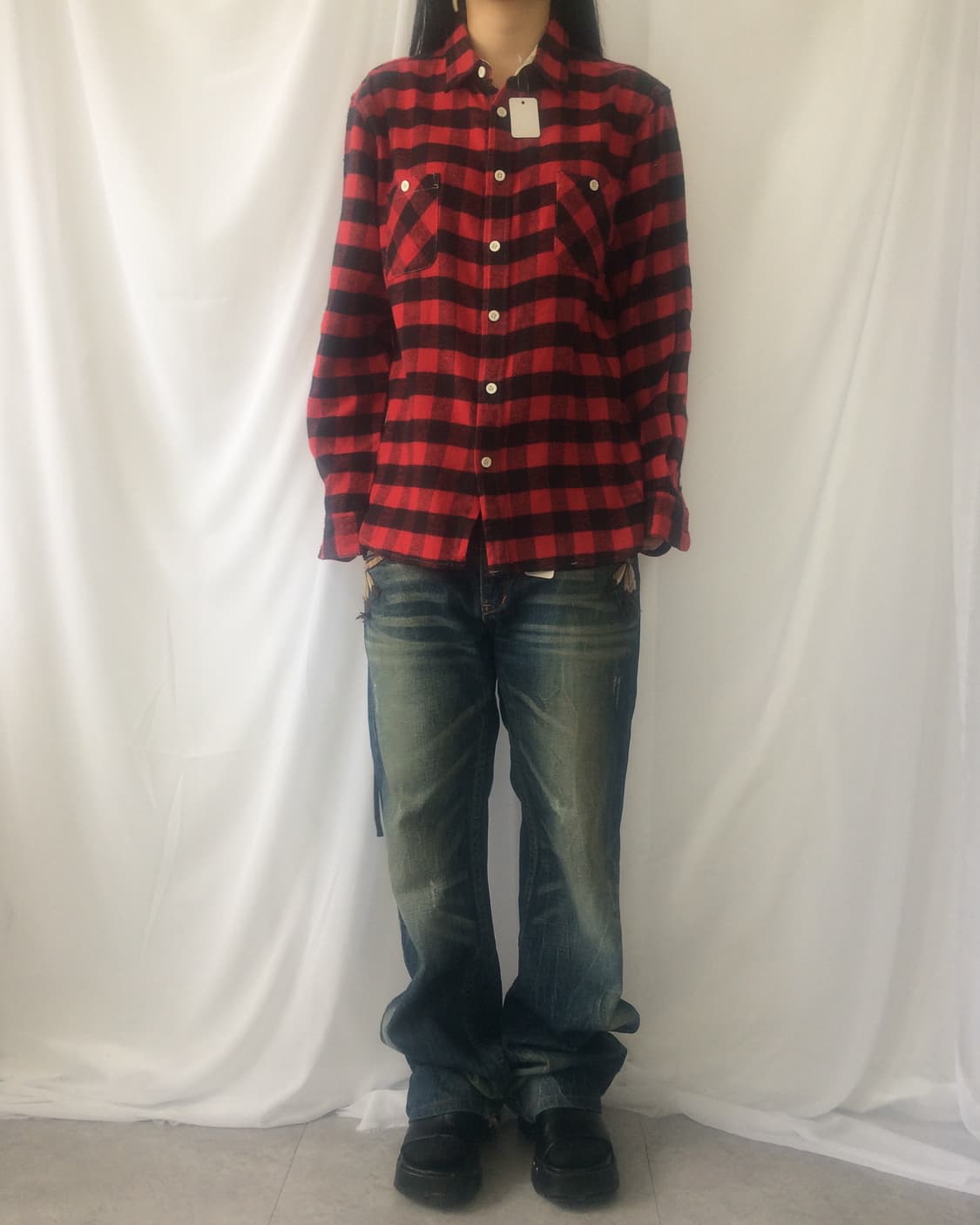 Check pattern shirt 상품이미지5