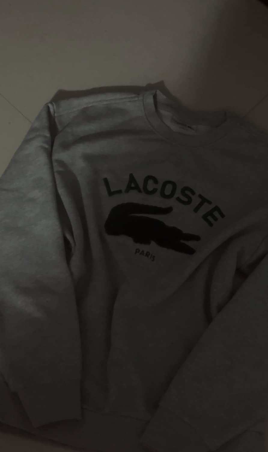 라코스테 맨투맨 새상품 상품이미지1