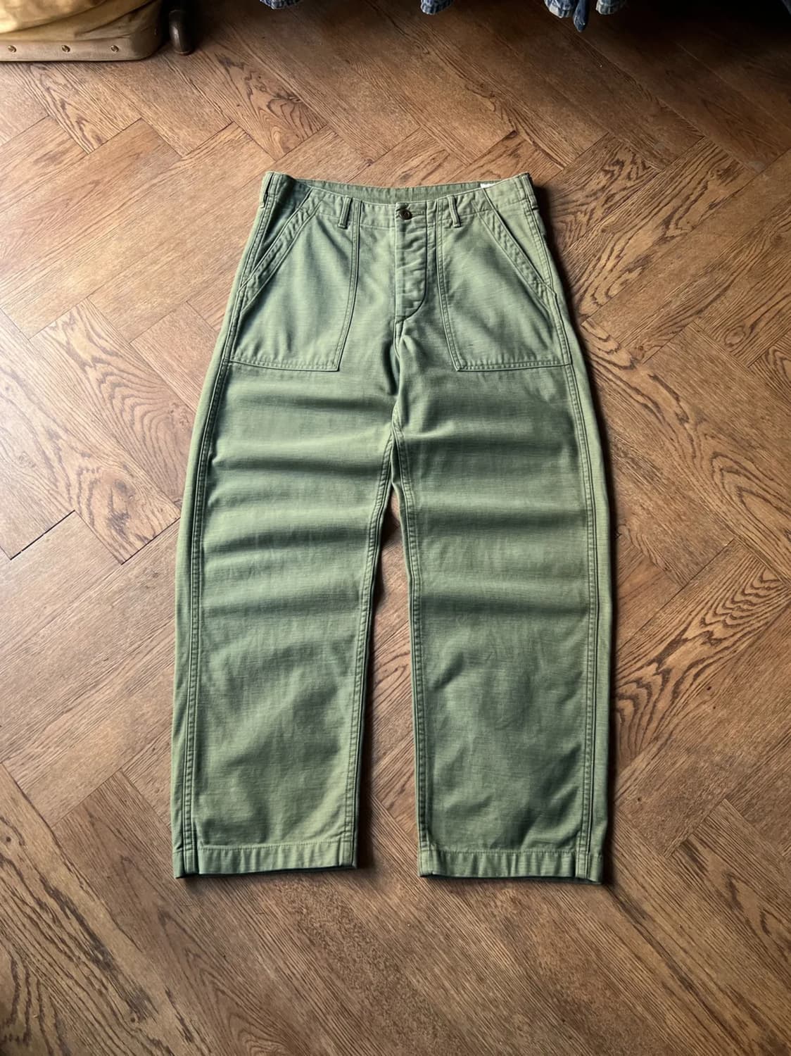 [2]Orslow 오어슬로우 U.S ARMY 레귤러 퍼티그팬츠 상품이미지1