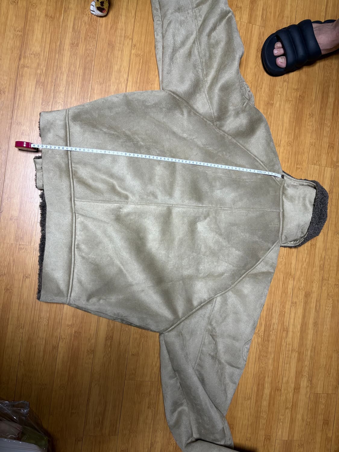 [노페이스 스튜디오] 헤비 플라이트 시어링 자켓 다크 베이지 S 상품이미지8