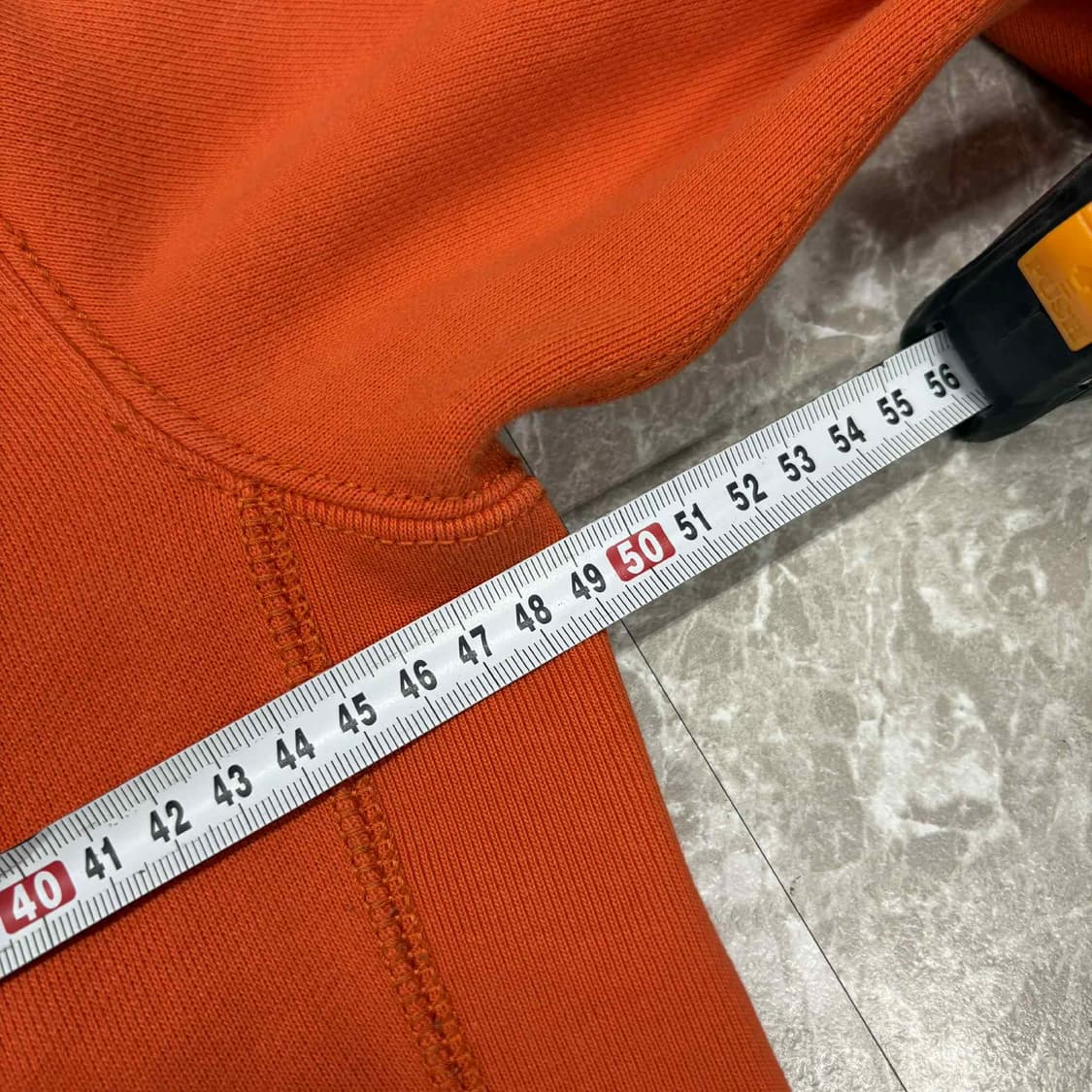 폴로 랄프로렌 오렌지 러블리힙 써멀 와플 후드집업 희귀져지(S) 상품이미지7