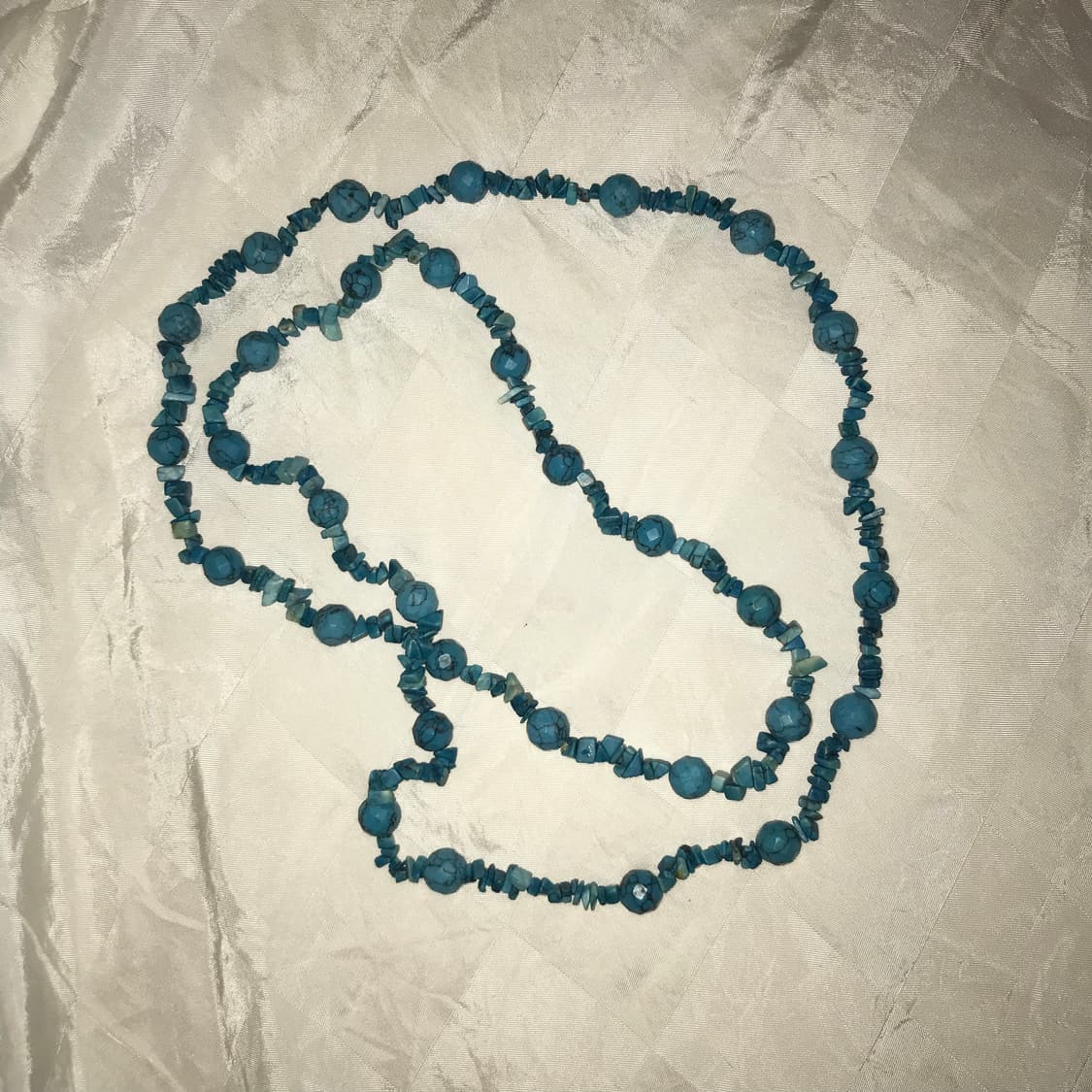 vintage blue summer necklace 상품이미지1