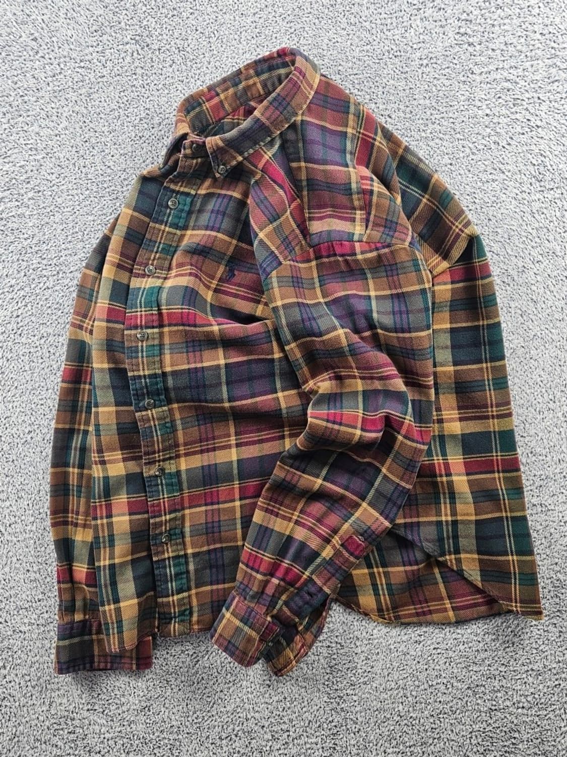 폴로랄프로렌 체크 플란넬 클래식 셔츠 ( M ) / 10985 상품이미지3