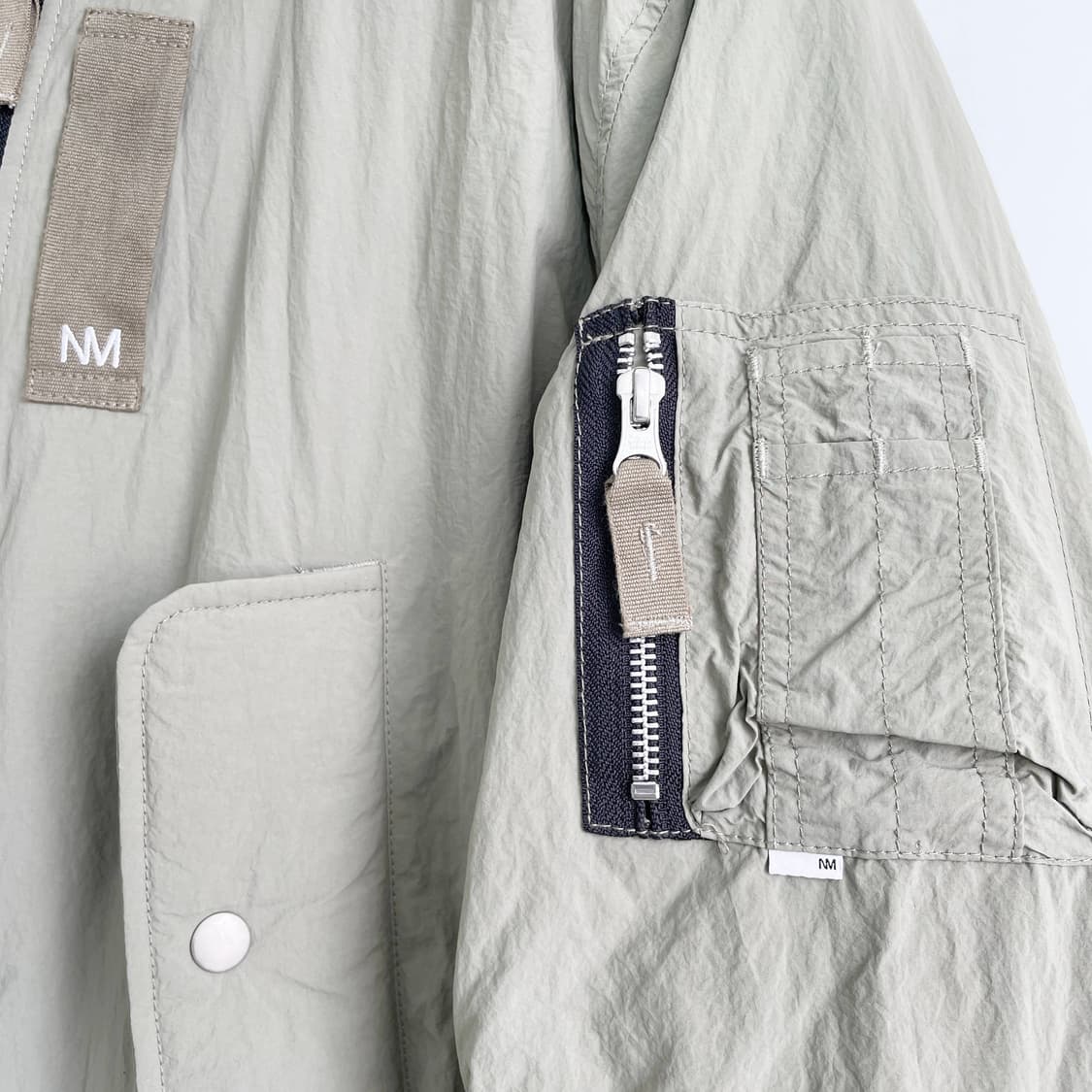 B1 노메뉴얼 N.C MA-1 - OLIVE M사이즈 상품이미지4