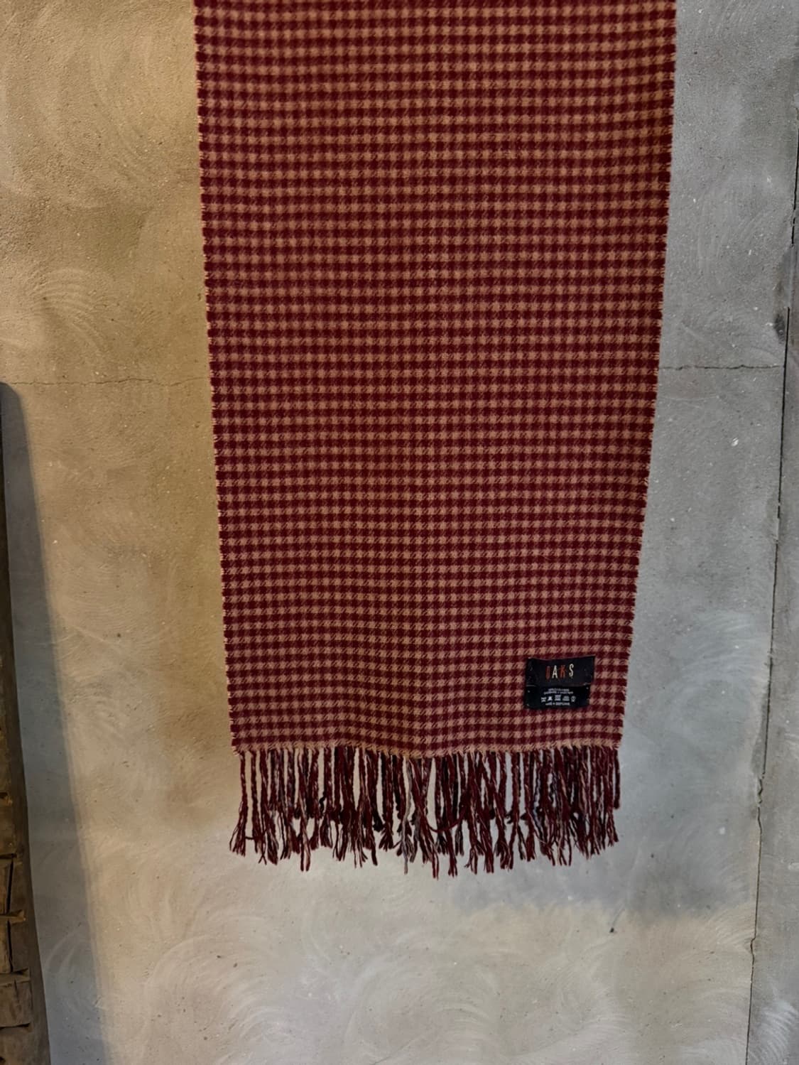 닥스 스코티쉬 캐시미어 머플러 상품이미지8