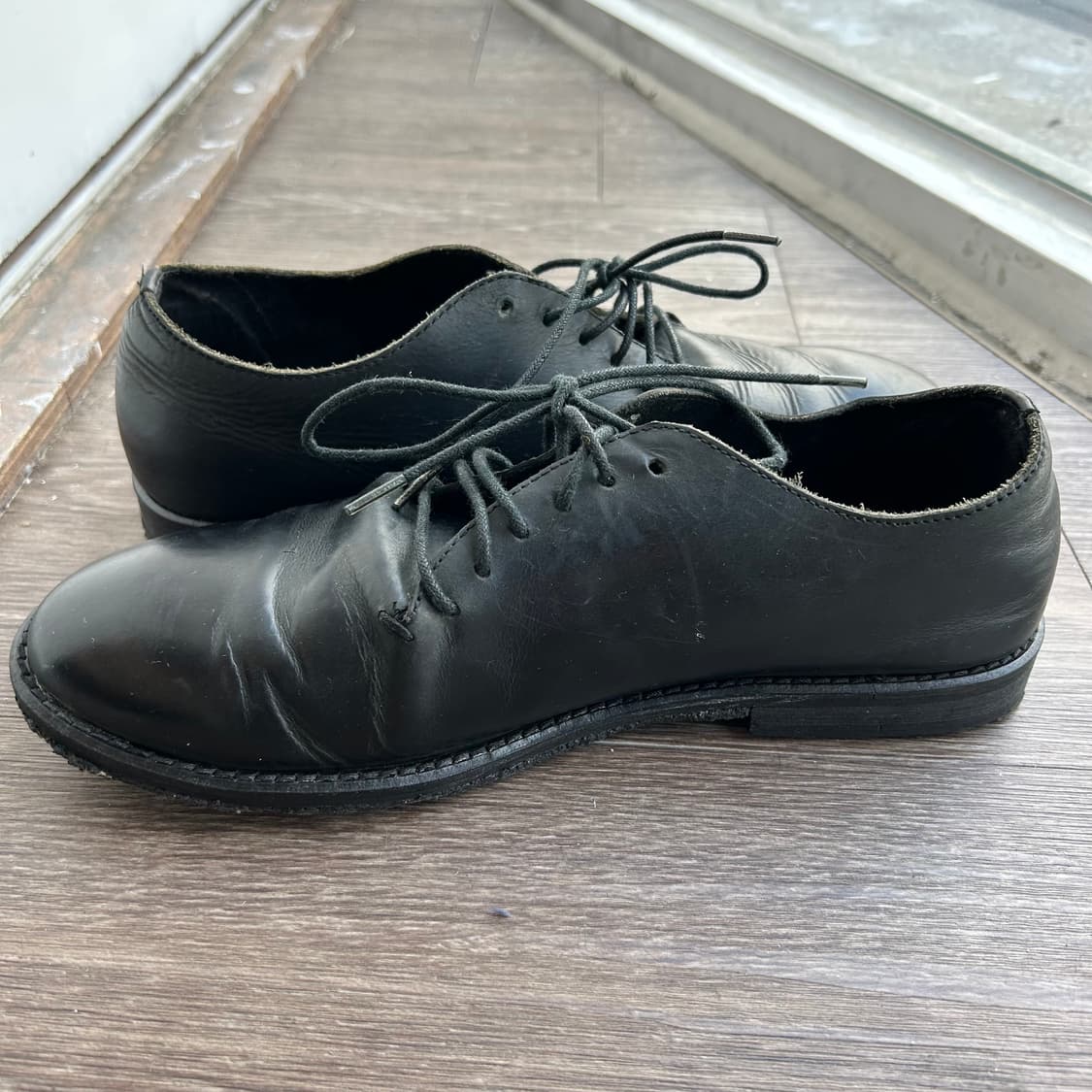 요지 야마모토 뿌르옴므 레더 더비 슈즈 상품이미지3