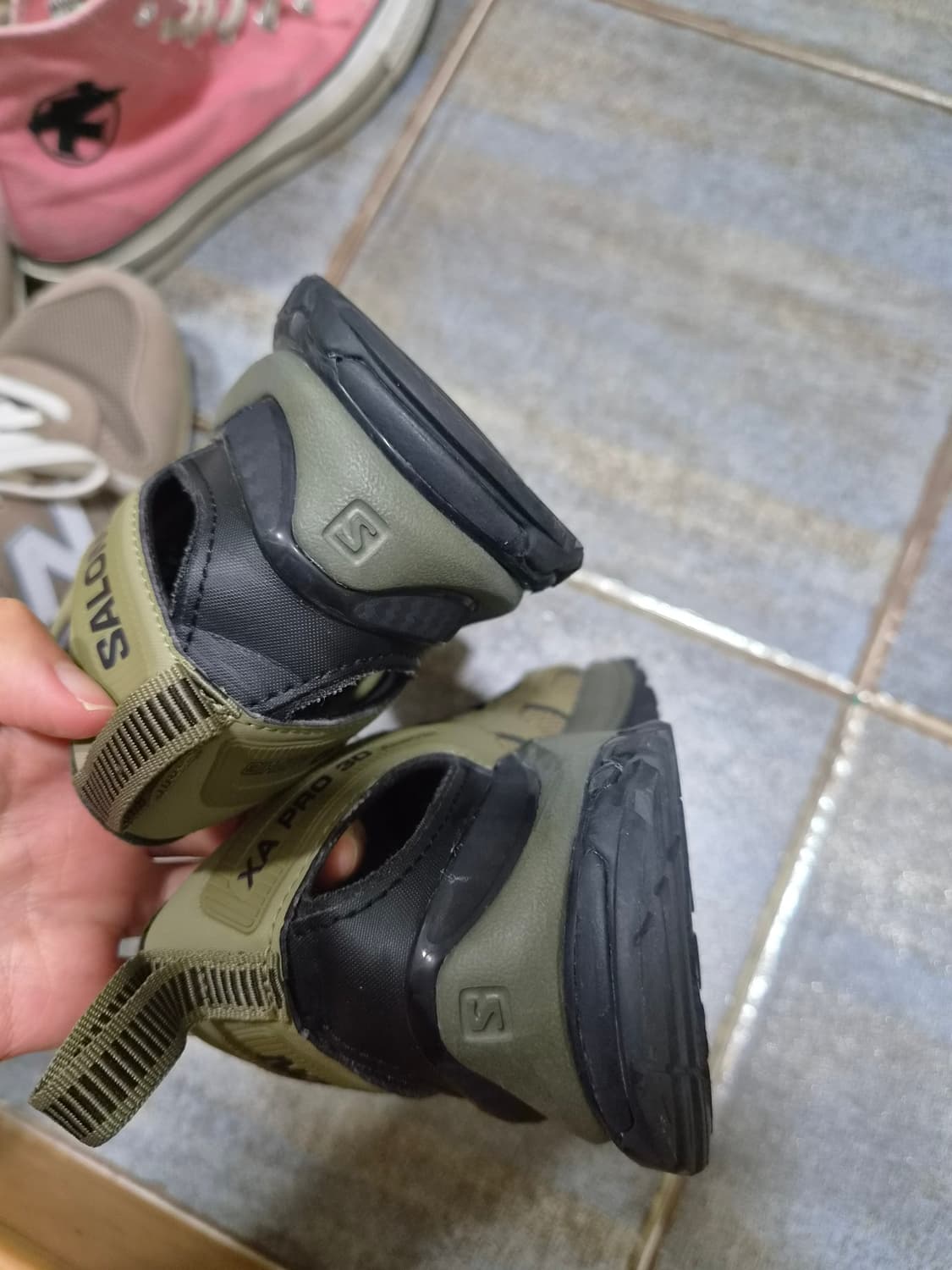 살로몬 XA 프로 3D 앰피브 카키 240 상품이미지6