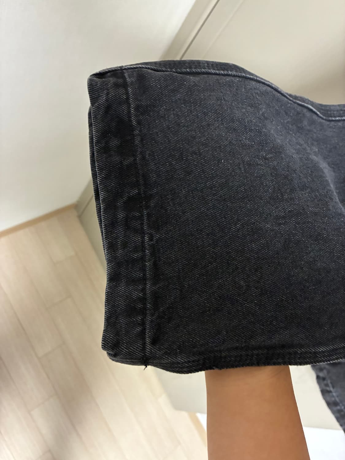 플라스틱프로덕트 bag pants 백팬츠 블랙 M 상품이미지7