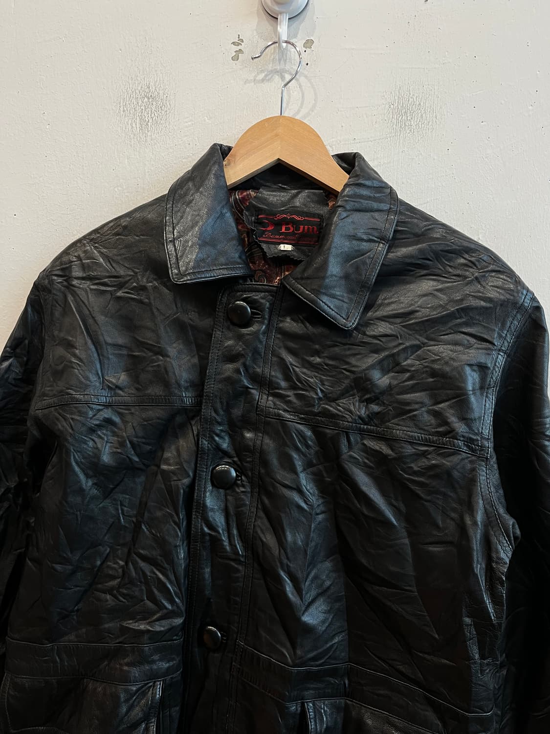 BUM 레더 카코트 L 상품이미지3