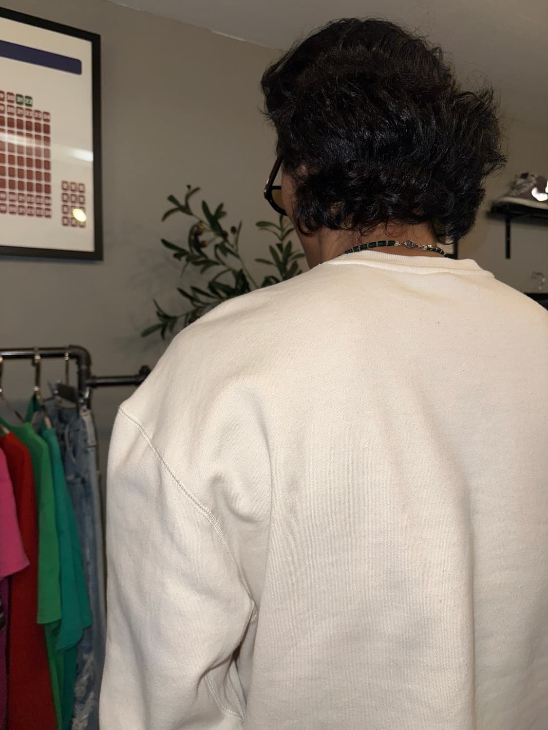 00’s Russell Athletic white logo sweat 상품이미지8
