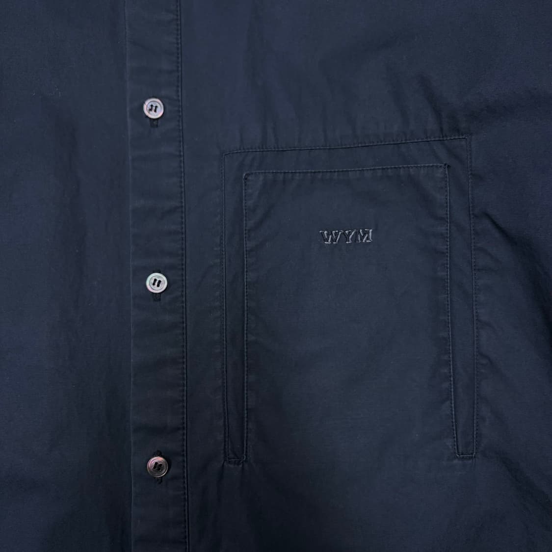 우영미 깃털 백로고 셔츠[2361] 상품이미지5