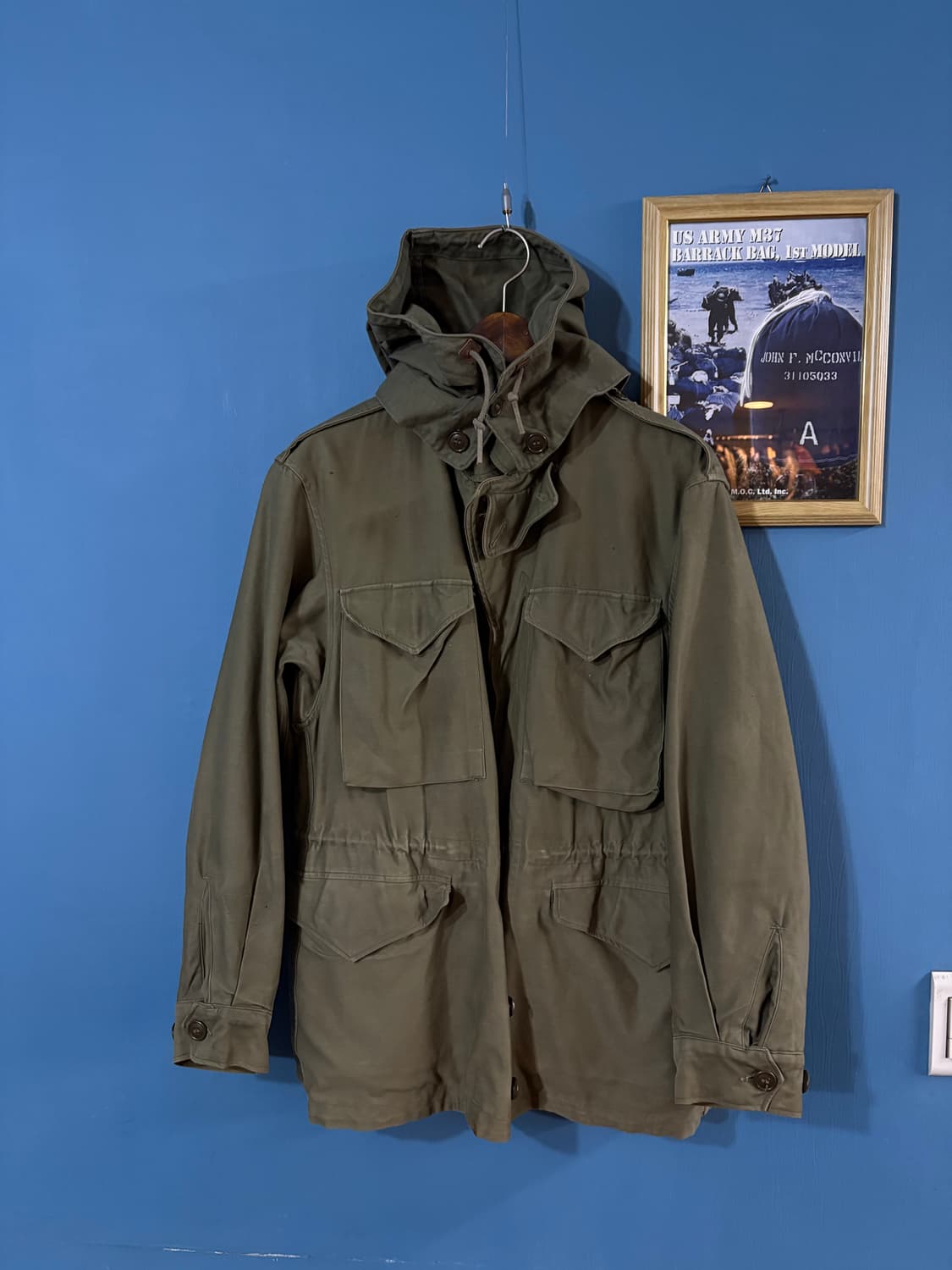 40's WWII U.S Army M-43 Field Jacket  상품이미지10