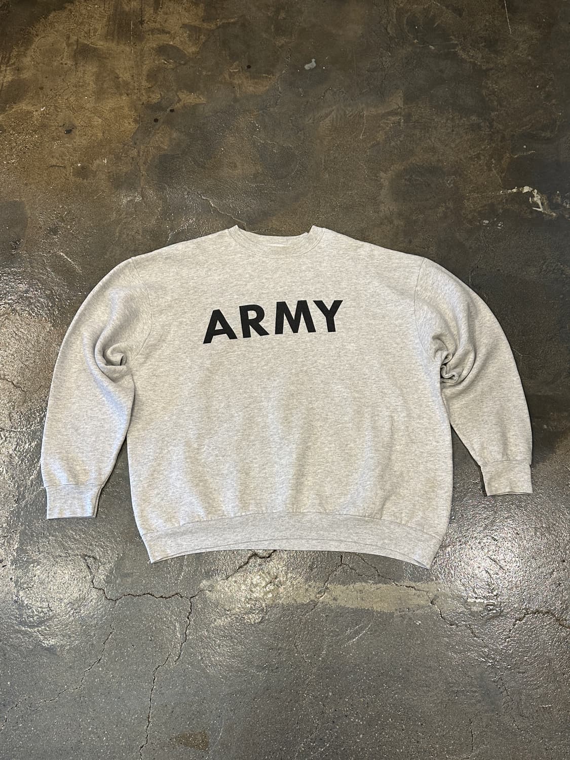 90s US ARMY 50/50 USA 스웻셔츠 L 상품이미지1