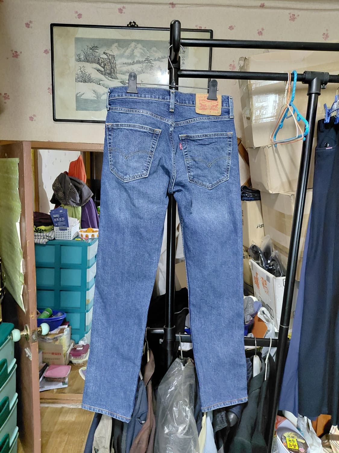 [리바이스502]테이퍼드핏 웜진 데님 청바지 30사이즈  상품이미지2