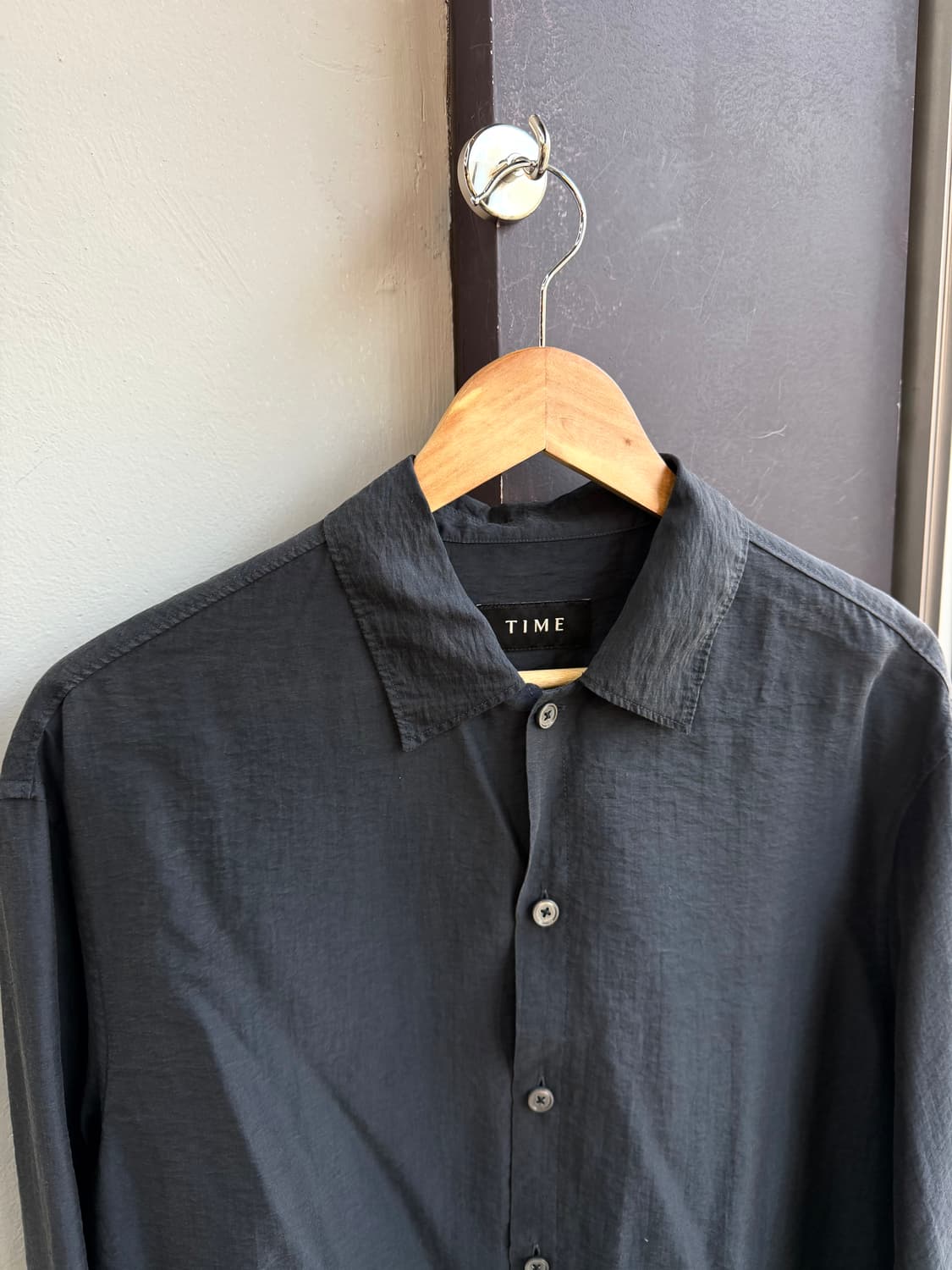 100~105/ 타임옴므 24SS 시어서커 레이온 셔츠 상품이미지3