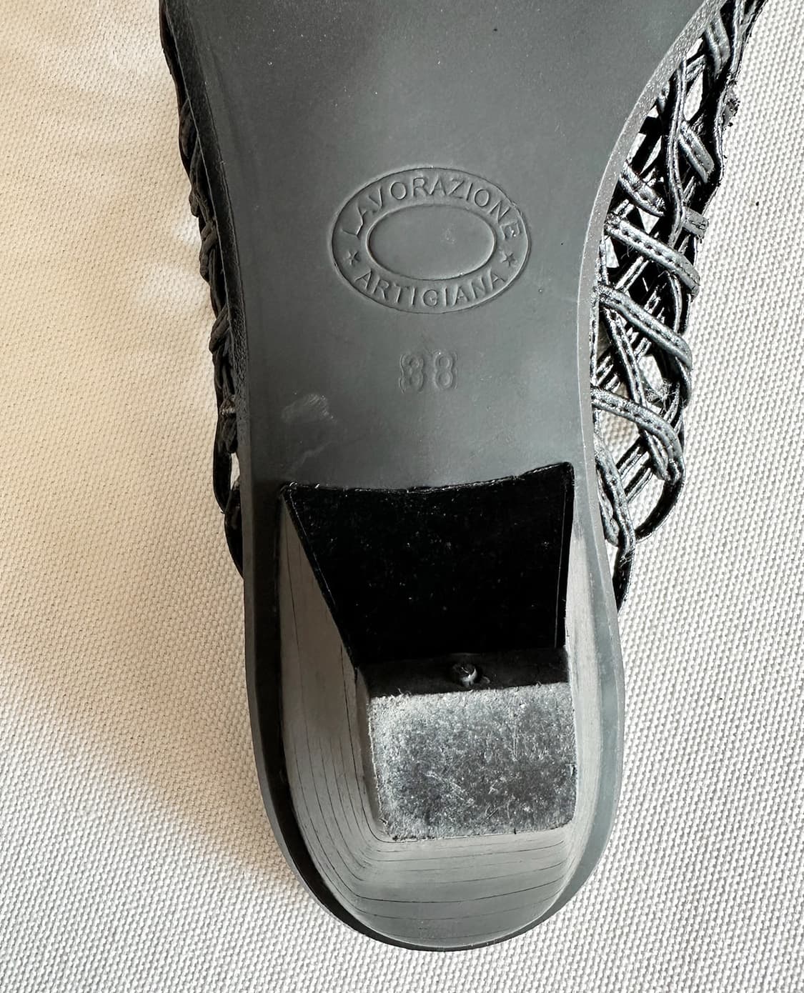 Donna Più lace detail mules 245 상품이미지6