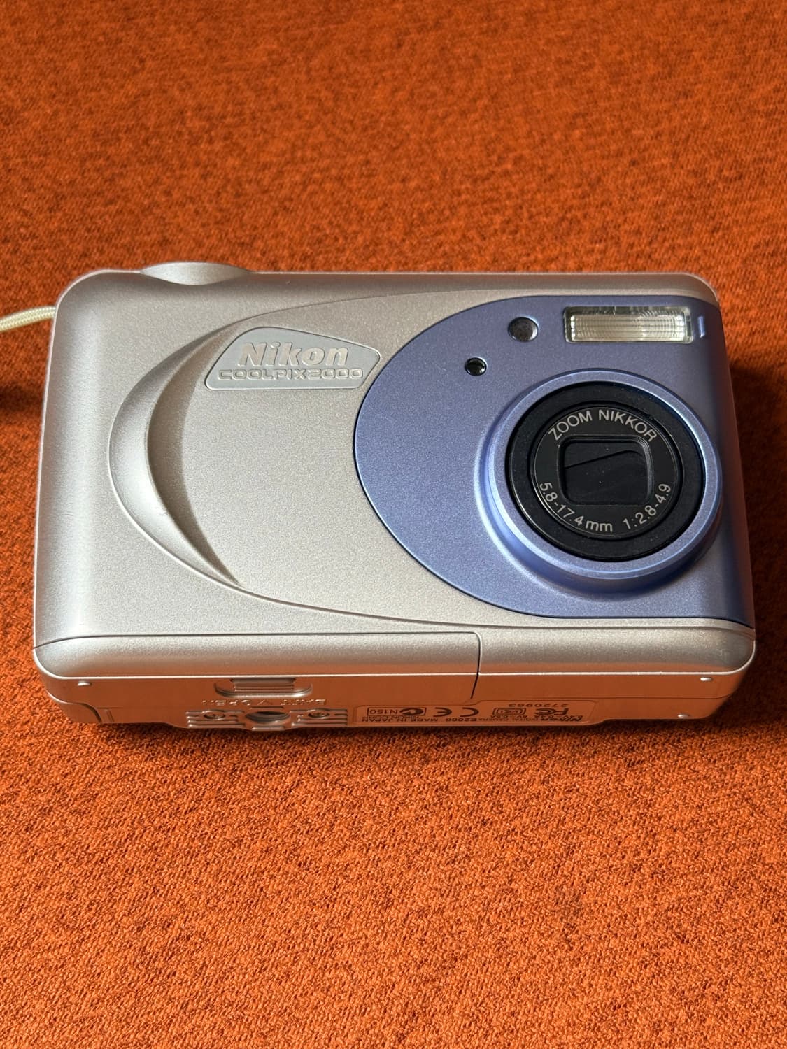 니콘 nikon coolpix2000 뉴진스디카 건전지작동 상품이미지2