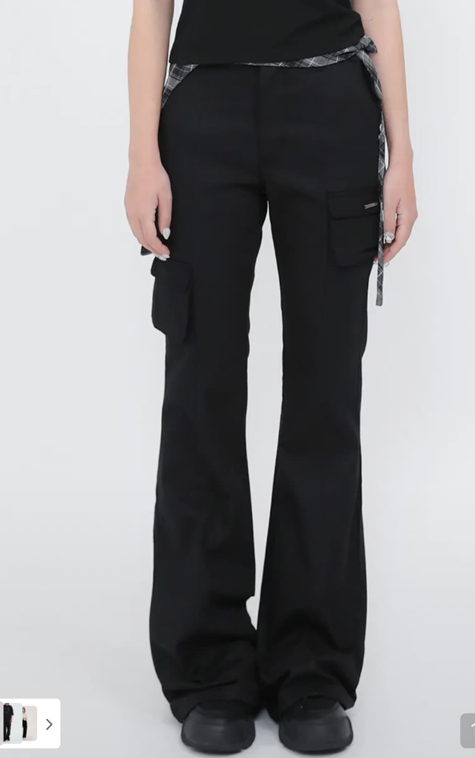 라인 포켓 카고 팬츠 Line pocket cargo pants 상품이미지1