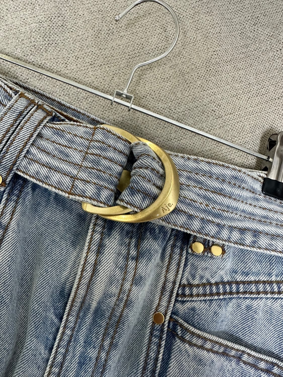 Aje (아제) 데님스커트 상품이미지3