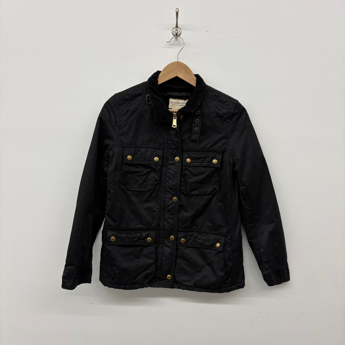 데님앤서플라이 랄프로렌 블랙 야상 자켓 여s 상품이미지1