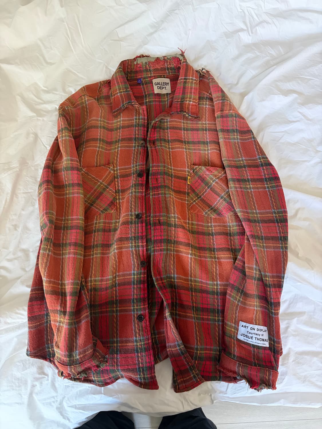 Gallery Dept. 겔러리 디파트먼트 말리 플란넬 셔츠 상품이미지1