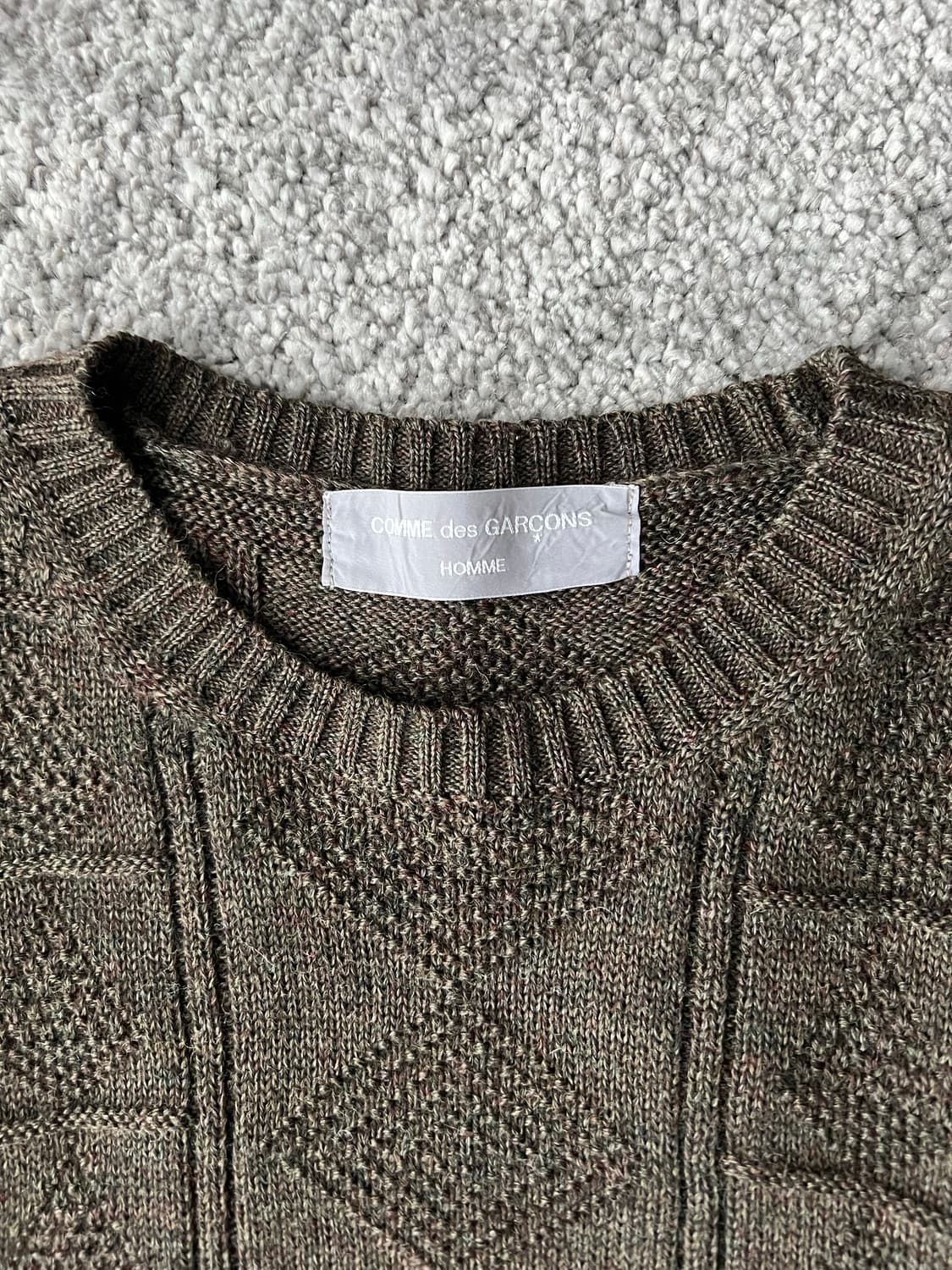 꼼데가르송 옴므 니트 상품이미지2