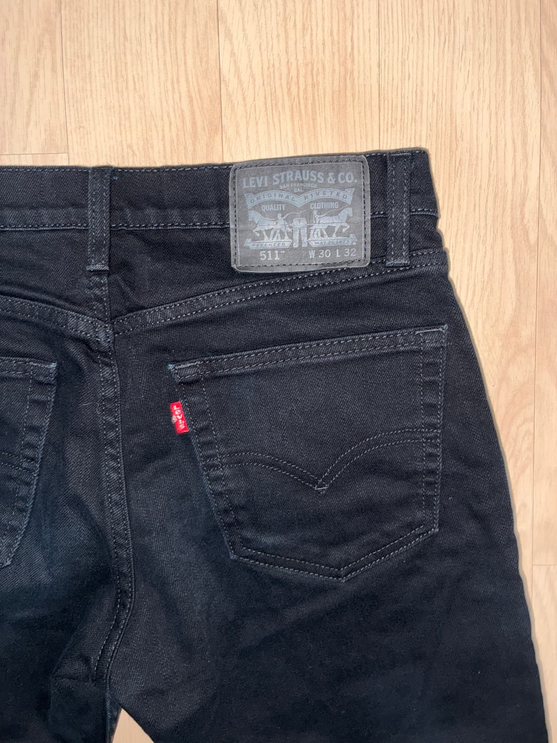 리바이스 511 빈티지 블랙데님 상품이미지9