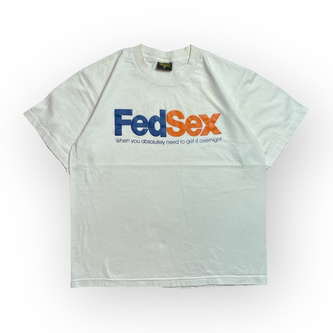 M)Vintage FedEx 유머 티셔츠 상품이미지1